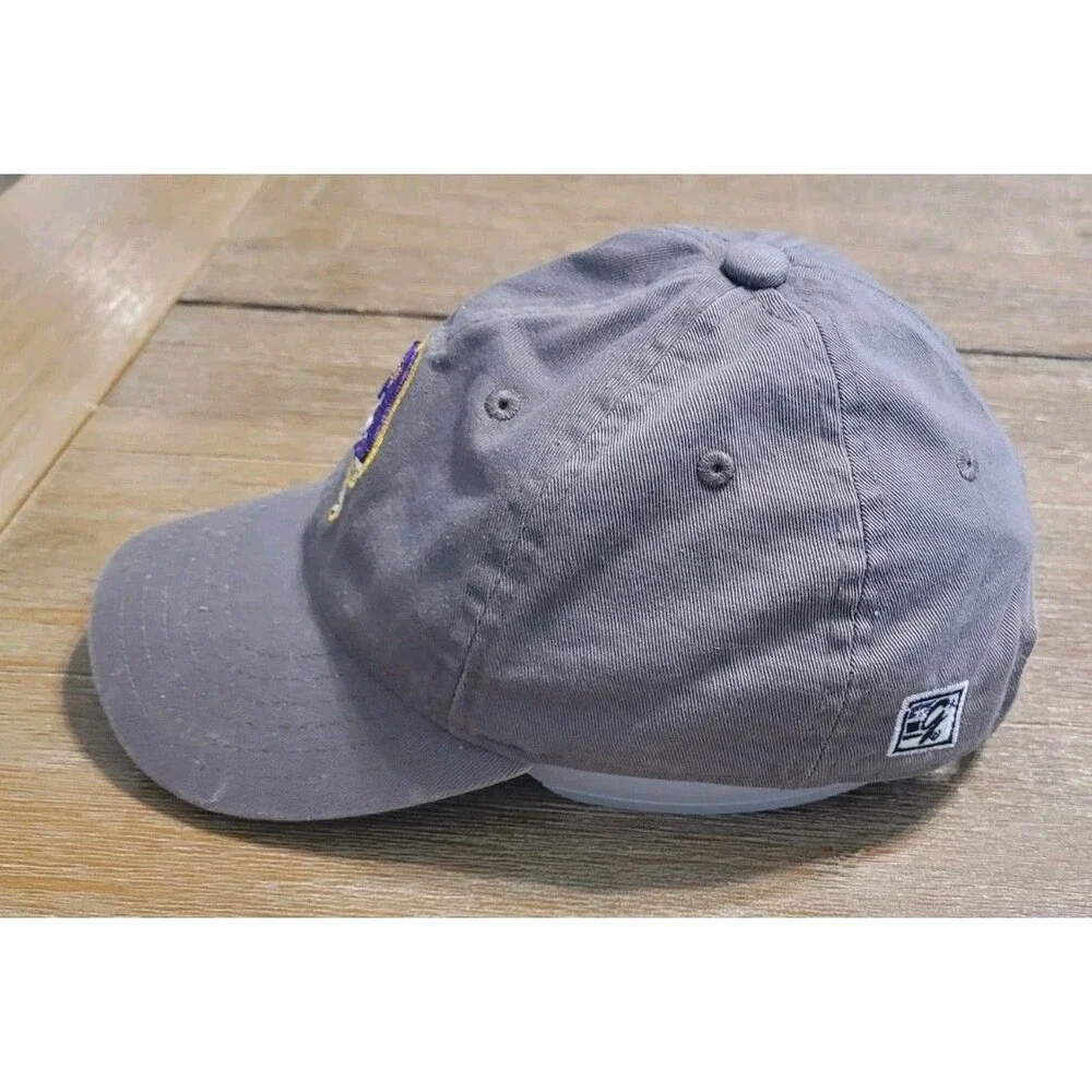 East Carolina Pirates ECU Hat Youth Size Gray THE GAME Adjustable Strap Cap